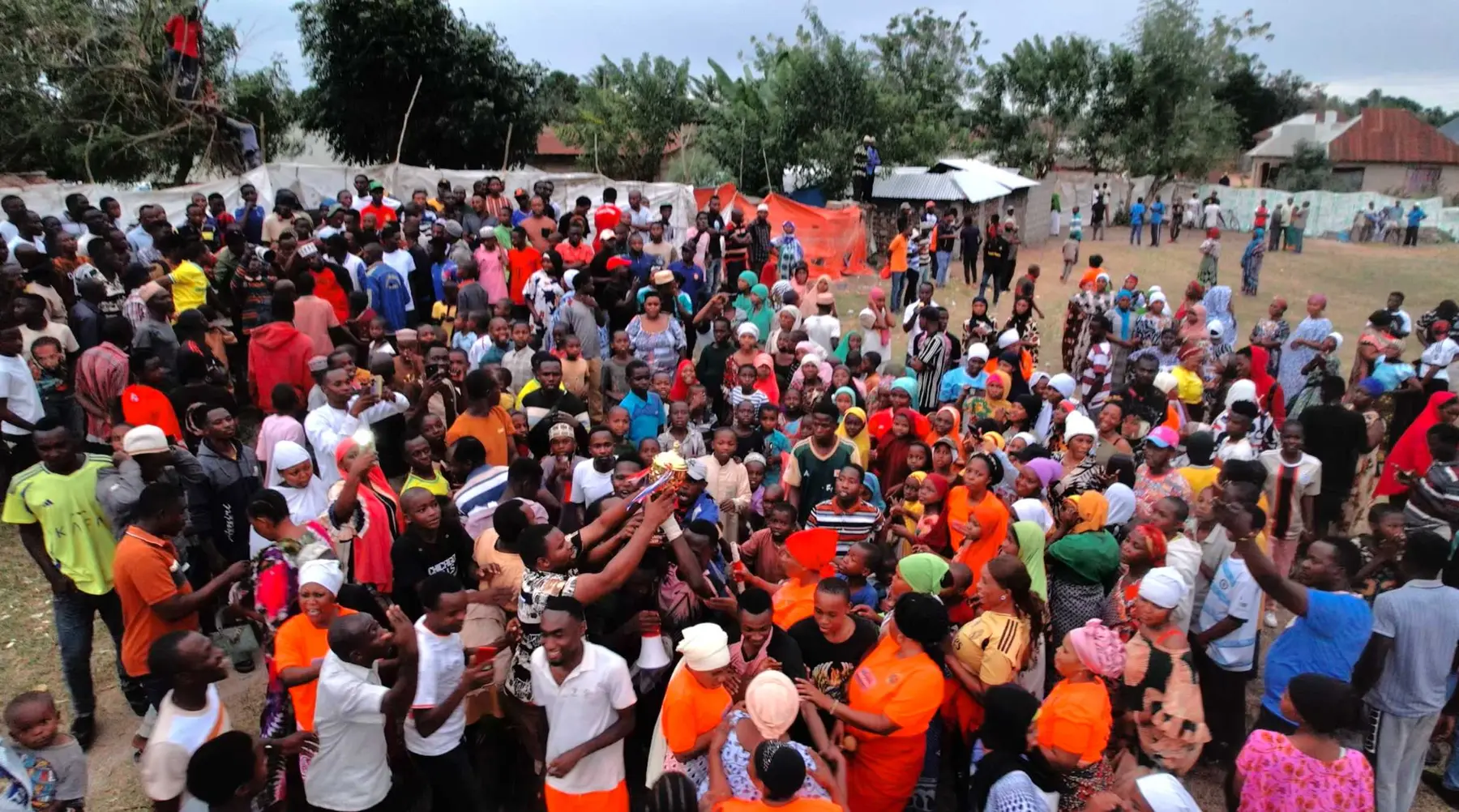 Umati wa Pande Cup 2025 ukishangilia kombe